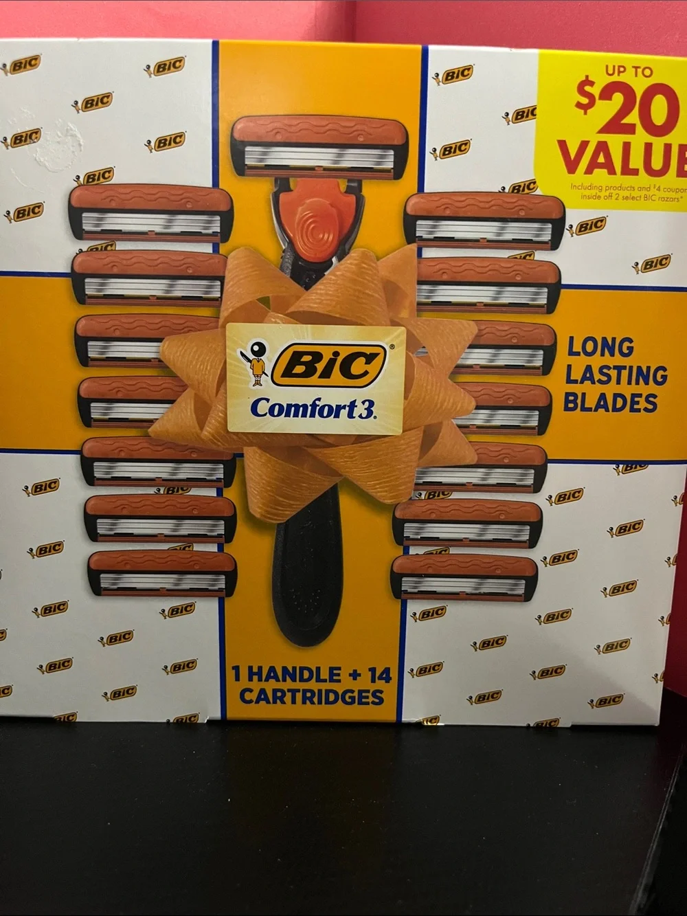 BIC Comfort 3 Razor Set with 14 Cartridges
